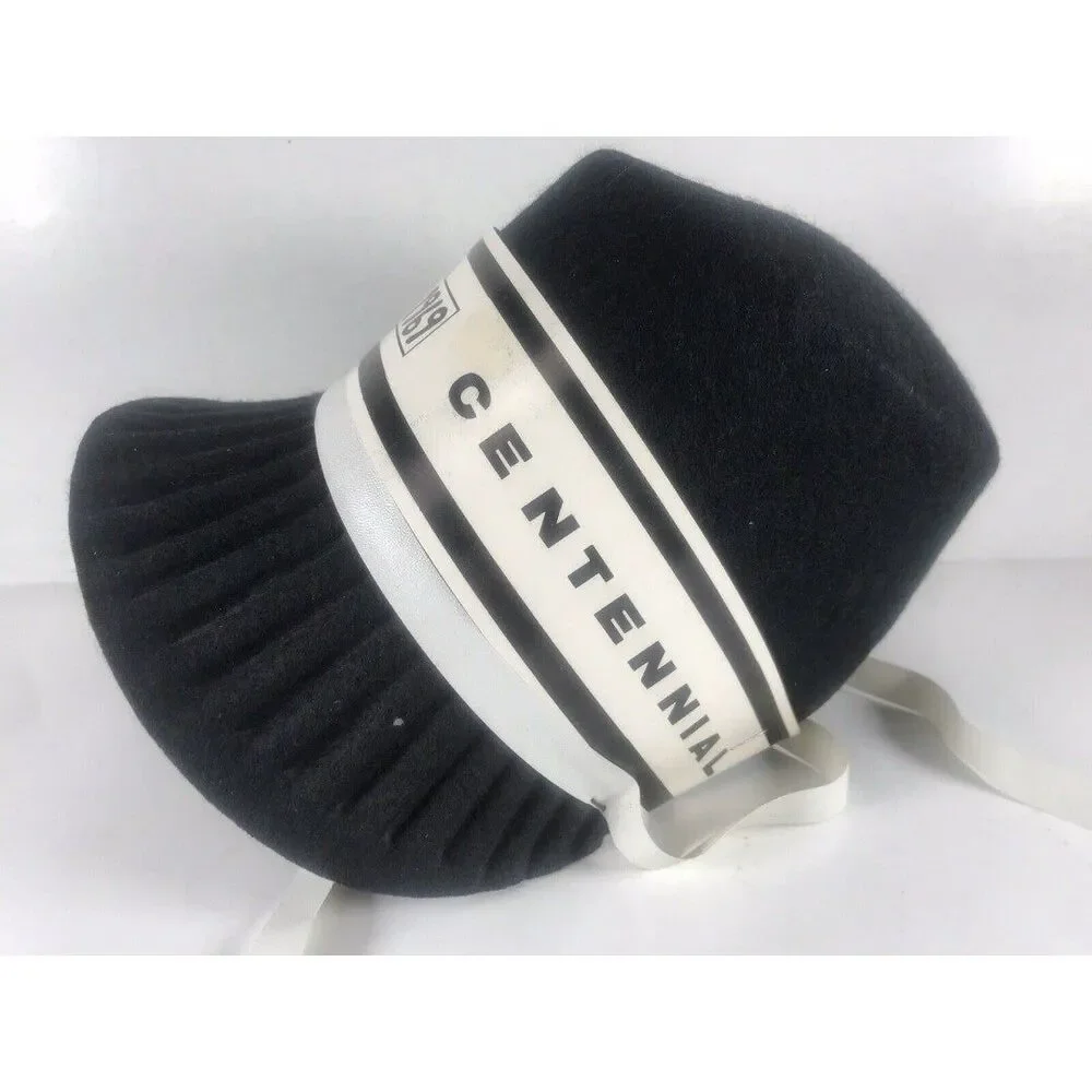 Arlington NE Centennial Felt Parade Poke Bonnet 1869 1969 Nebraska Commemorative